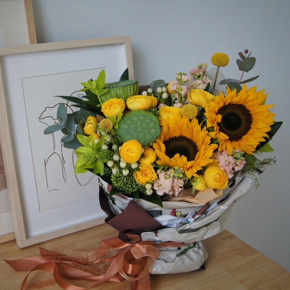 Взволнованная Маргарита: интерьерная композиция в оттенках жёлтого