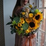 Взволнованная Маргарита: интерьерная композиция в оттенках жёлтого. Доставка цветов в Санкт-Петербурге круглосуточно - Фотография 13 Взволнованная Маргарита: интерьерная композиция в оттенках жёлтого. Доставка цветов в Санкт-Петербурге круглосуточно - Фотография 13