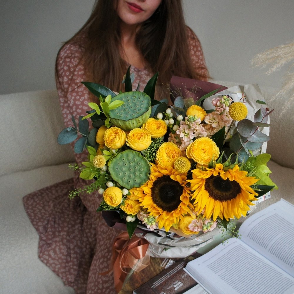 Взволнованная Маргарита: интерьерная композиция в оттенках жёлтого