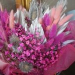 Маленький принц: серебряные листья пальмы, лагурус и гипсофила в Санкт-Петербурге. Сухоцветы с доставкой круглосуточно - Фотография 8