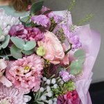 Сладкий пирожок: фактурная хризантема, пионовидная роза и другие цветы в Санкт-Петербурге - Фотография 15