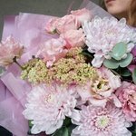 Сладкий пирожок: фактурная хризантема, пионовидная роза и другие цветы в Санкт-Петербурге - Фотография 12