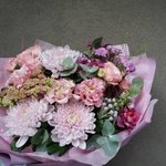 Сладкий пирожок: фактурная хризантема, пионовидная роза и другие цветы в Санкт-Петербурге - Фотография 13