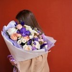 Доминикана: орхидея Ванда, пионовидные розы и экзотическая скабиоза в Санкт-Петербурге - Фотография 5