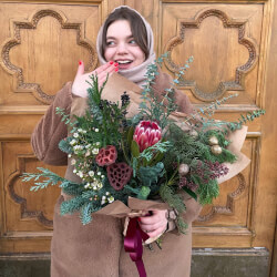 Букет «Новогодний трип» Букет «Новогодний трип»