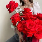 Любовная лихорадка: 21 алая роза в бархатной коробке в Санкт-Петербурге - Фотография 3