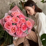 Дыхание Парижа: пионовидные розы Пинк Экспрешн и эвкалипт  в Санкт-Петербурге  - Фотография 16 Дыхание Парижа: пионовидные розы Пинк Экспрешн и эвкалипт  в Санкт-Петербурге  - Фотография 16