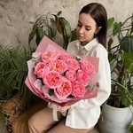 Дыхание Парижа: пионовидные розы Пинк Экспрешн и эвкалипт  в Санкт-Петербурге  - Фотография 12 Дыхание Парижа: пионовидные розы Пинк Экспрешн и эвкалипт  в Санкт-Петербурге  - Фотография 12