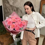 Дыхание Парижа: пионовидные розы Пинк Экспрешн и эвкалипт  в Санкт-Петербурге  - Фотография 9 Дыхание Парижа: пионовидные розы Пинк Экспрешн и эвкалипт  в Санкт-Петербурге  - Фотография 9
