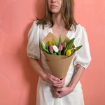 Букет тюльпанов с доставкой в Санкт-Петербурге - Фотография 5