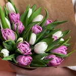 Букет тюльпанов с доставкой в Санкт-Петербурге - Фотография 2