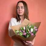 Букет тюльпанов с доставкой в Санкт-Петербурге - Фотография 7