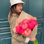 Букет из коралловых пионов в Санкт-Петербурге - Фотография 5 Букет из коралловых пионов в Санкт-Петербурге - Фотография 5