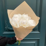 Букет из белых пионов в Санкт-Петербурге - Фотография 6