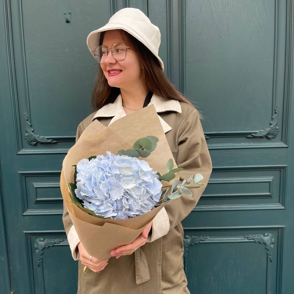 Букет голубая гортензия в Санкт-Петербурге