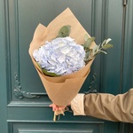 Букет голубая гортензия в Санкт-Петербурге - Фотография 5