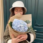 Букет голубая гортензия в Санкт-Петербурге - Фотография 7