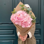 Букет розовая гортензия в Санкт-Петербурге - Фотография 2