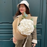 Букет белая гортензия в Санкт-Петербурге - Фотография 4