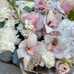 Мой ласковый и нежный зверь: белоснежные орхидеи, гортензия и другие цветы в Санкт-Петербурге - Фотография 6