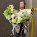 «Звёзды на опушке»: розы, ромашки и другие цветы в полевом стиле в Санкт-Петербурге - Фотография 6