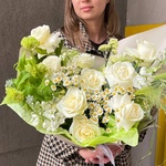 «Звёзды на опушке»: розы, ромашки и другие цветы в полевом стиле в Санкт-Петербурге - Фотография 4