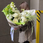 «Звёзды на опушке»: розы, ромашки и другие цветы в полевом стиле в Санкт-Петербурге - Фотография 7