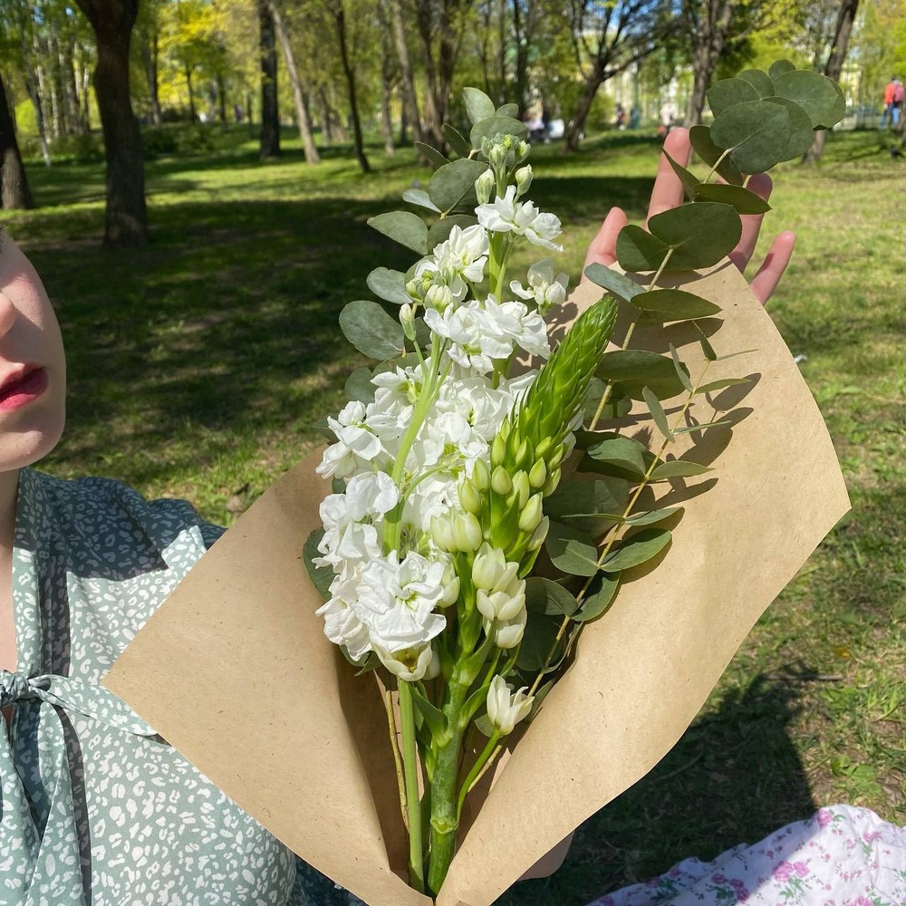 Фисташковое пралине: стойкий орнитогалум, ароматная маттиола и эвкалипт