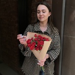 Зайка моя: красные кустовые розы с доставкой по СПб - Фотография 1