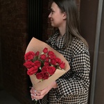 Зайка моя: красные кустовые розы с доставкой по СПб - Фотография 2