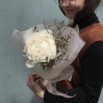 Нежность: волшебный пион и фактурный лимониум с доставкой по СПб - Фотография 3