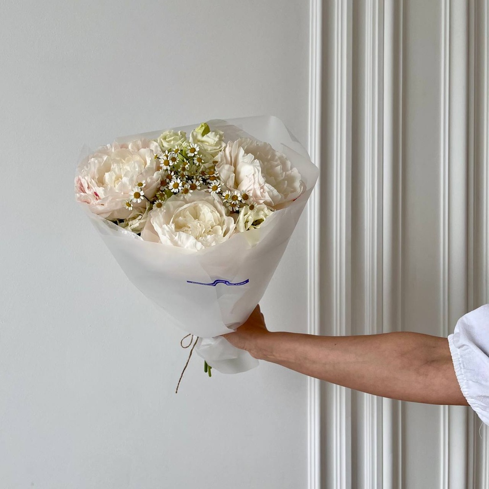 Визалия: ароматные пионы и ромашки