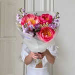 Эль Монте: коралловые пионы и ароматная маттиола в Санкт-Петербурге - Фотография 5