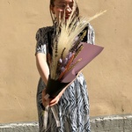 Лавандовое полюшко: яркий вечный букет с доставкой по СПб - Фотография 1