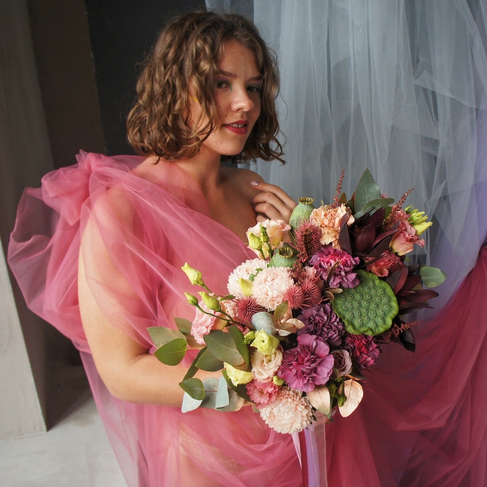 Букет Жаклин с доставкой в Санкт-Петербурге