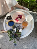 Семейка Аддамс: синий эрингиум, леукадендрон, ароматная лаванда - Фотография 3