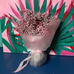 Букет «Сладкая вата» из розовой гипсофилы с карамелью на палочке с доставкой по СПБ - Фотография 5 Букет «Сладкая вата» из розовой гипсофилы с карамелью на палочке с доставкой по СПБ - Фотография 5