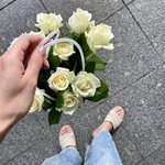 Секрет купидона: сумка с белыми розами с доставкой по СПб - Фотография 9 Секрет купидона: сумка с белыми розами с доставкой по СПб - Фотография 9