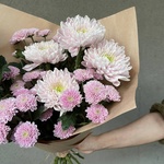 Млечный Путь: микс сиреневых хризантем с доставкой в Санкт-Петербурге - Фотография 2