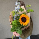 Лето у бабули: подсолнух и другие цветы с доставкой в Санкт-Петербурге - Фотография 5