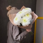 Белые ночи: 5 стойких хризантем в крафте в Санкт-Петербурге - Фотография 4 Белые ночи: 5 стойких хризантем в крафте в Санкт-Петербурге - Фотография 4