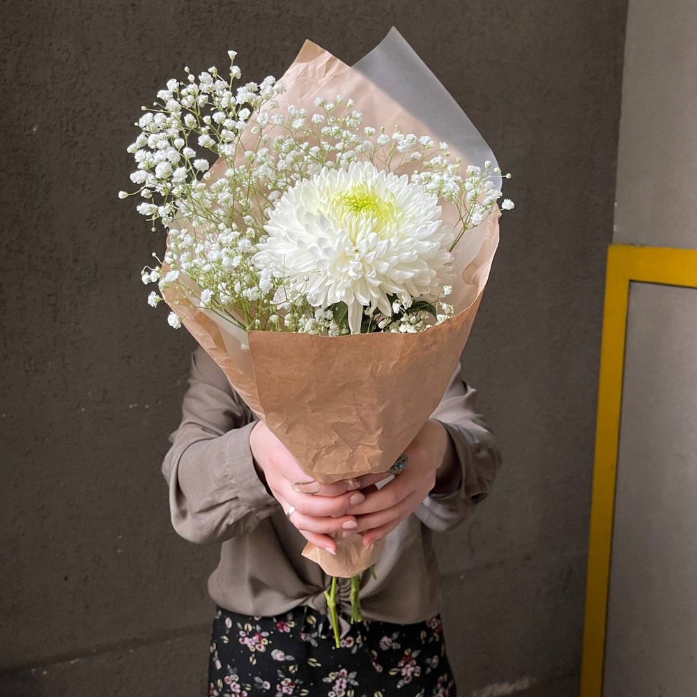 Белые ночи: букет-комплимент для милашек