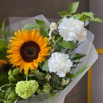 В гостях у Ван Гога: полевой букет с подсолнухом в Санкт-Петербурге - Фотография 7