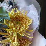 Румяный рассвет: букет из фактурных цветов в Санкт-Петербурге - Фотография 4