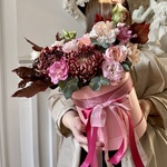 Вечерний сад: осенняя композиция в винной гамме в Санкт-Петербурге - Фотография 5