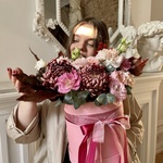 Вечерний сад: осенняя композиция в винной гамме в Санкт-Петербурге - Фотография 8