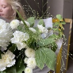 Хелин: букет в белоснежной гамме в Санкт-Петербурге - Фотография 4