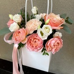 Баноффи Пай: сумка в нежной гамме с доставкой по СПб - Фотография 5