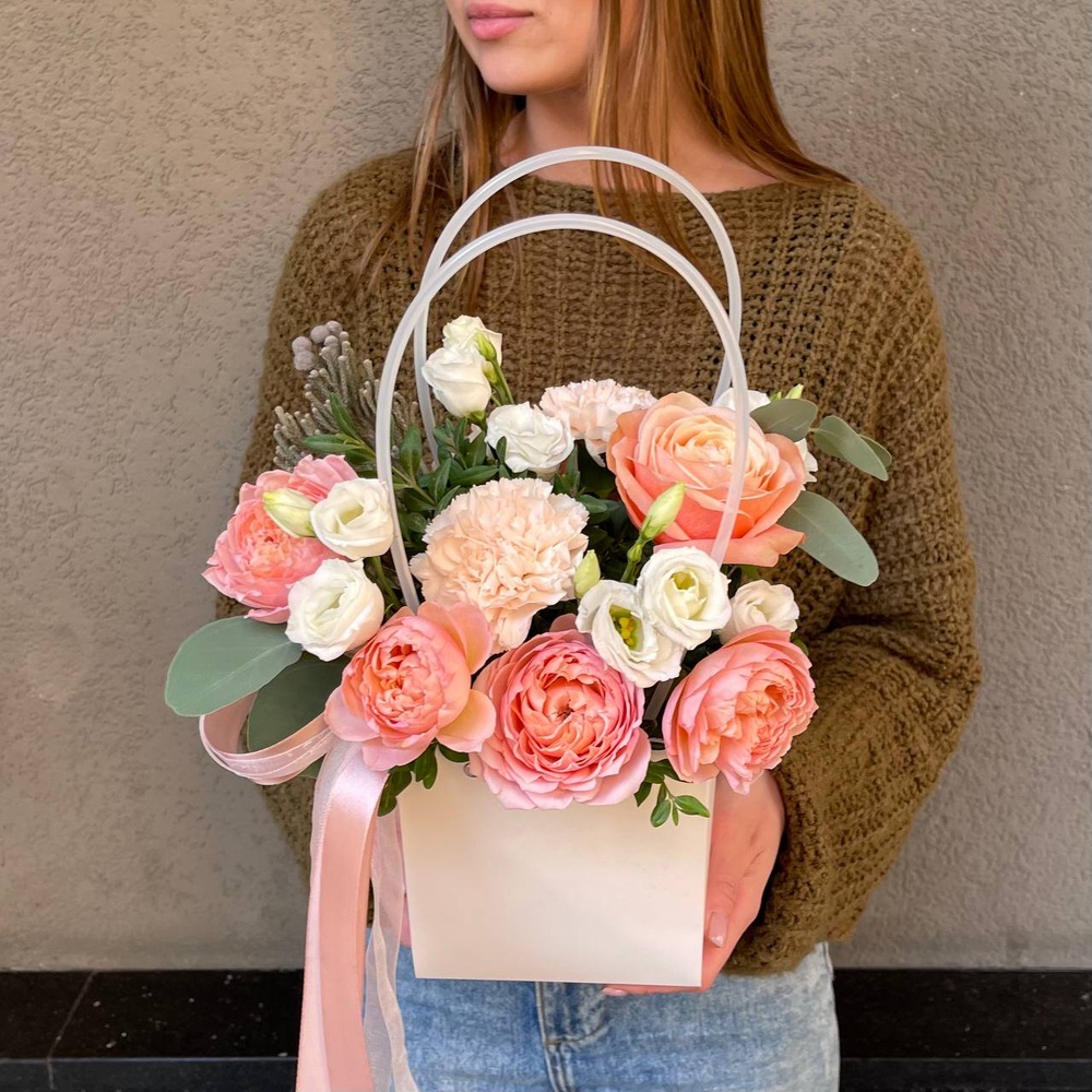 Баноффи Пай: сумка в нежной гамме с доставкой по СПб