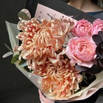  Купер, но не Брэдли: сортовая хризантема и пионовидная роза в Санкт-Петербурге - Фотография 5